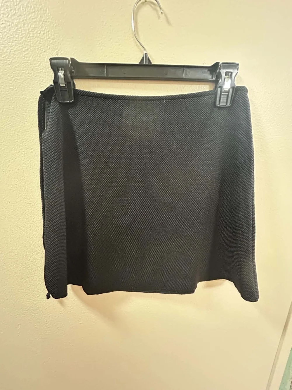 aerie Black Textured Swim Sarong